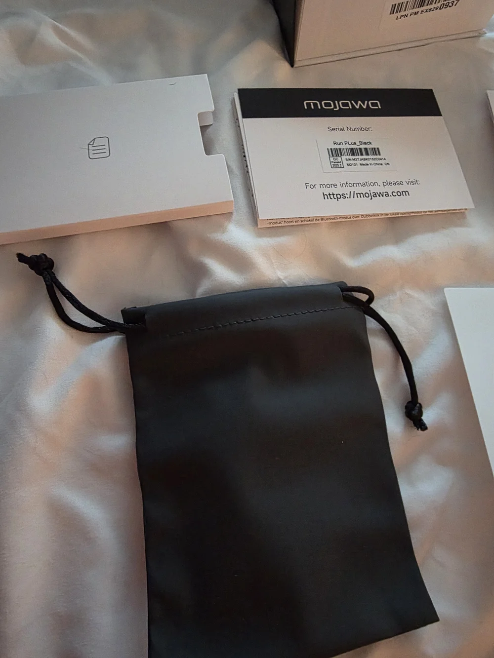 Mojawa Run Plus Bone Conduction Headphones Black